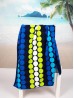 Circle Print Beach Towel Circle Print Beach Towel